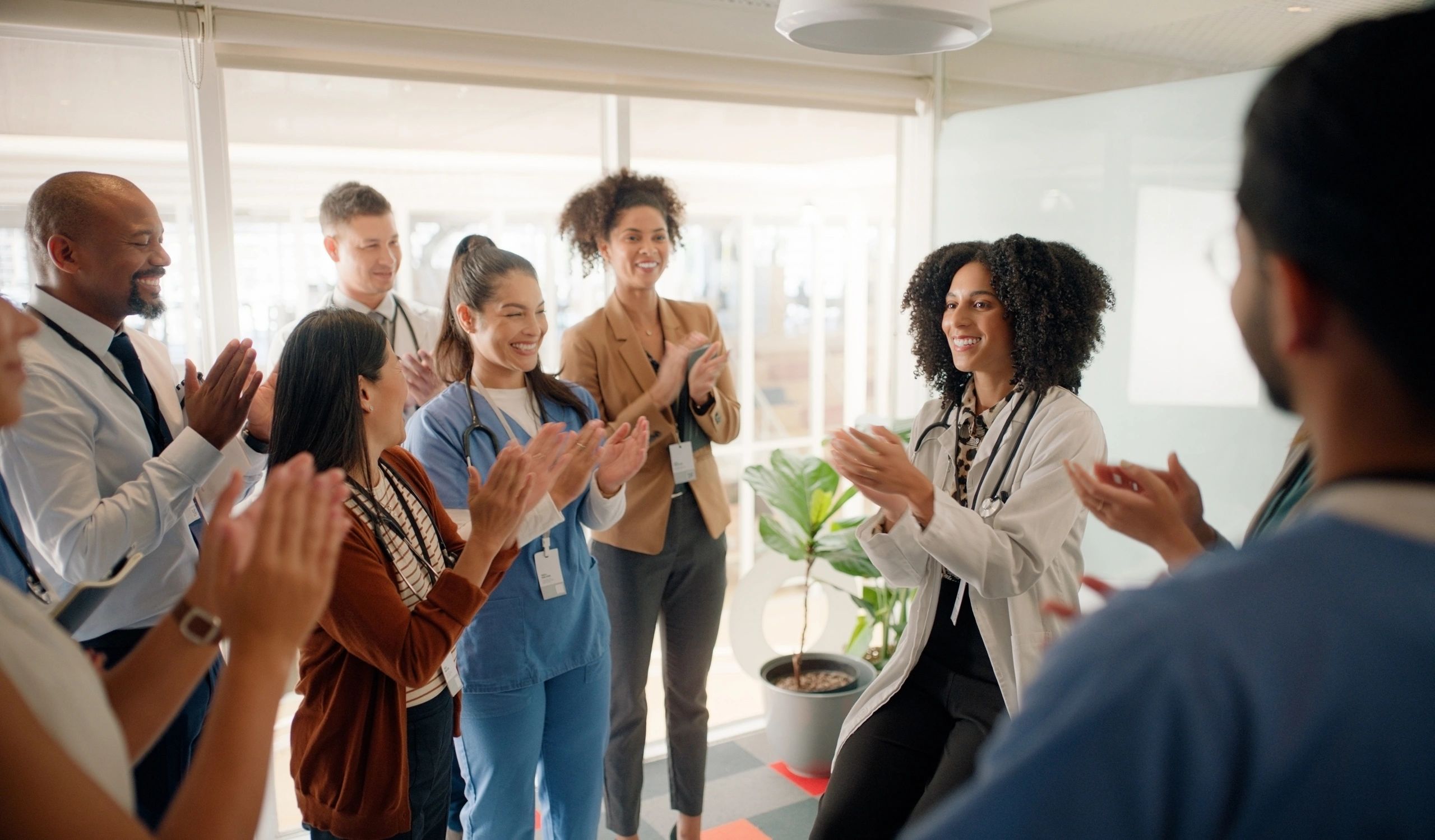 happy healthcare clients biopharma