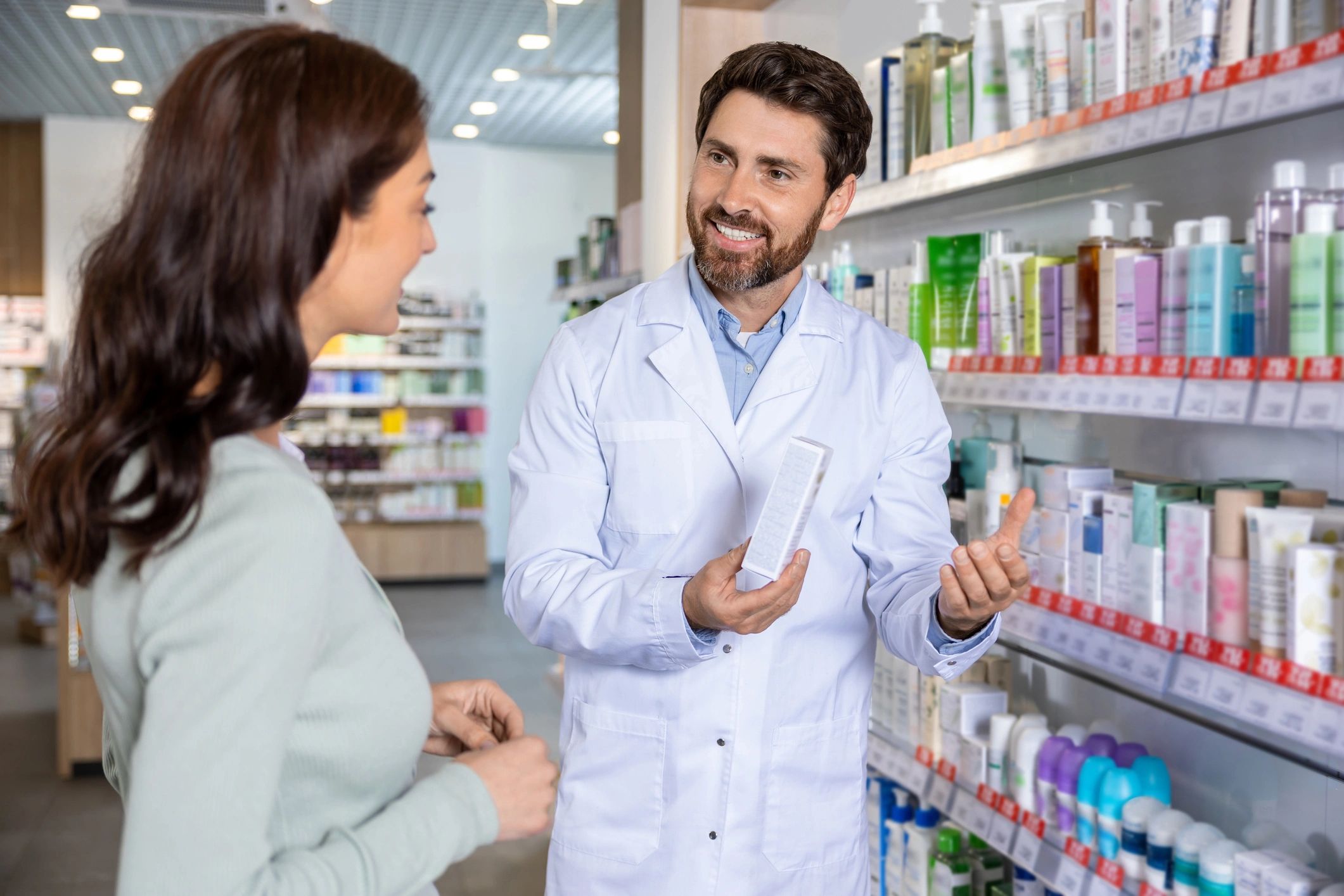 pharmaceutical healthcare product showcase